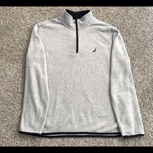 Nautica men’s hoodie, Grey Size L